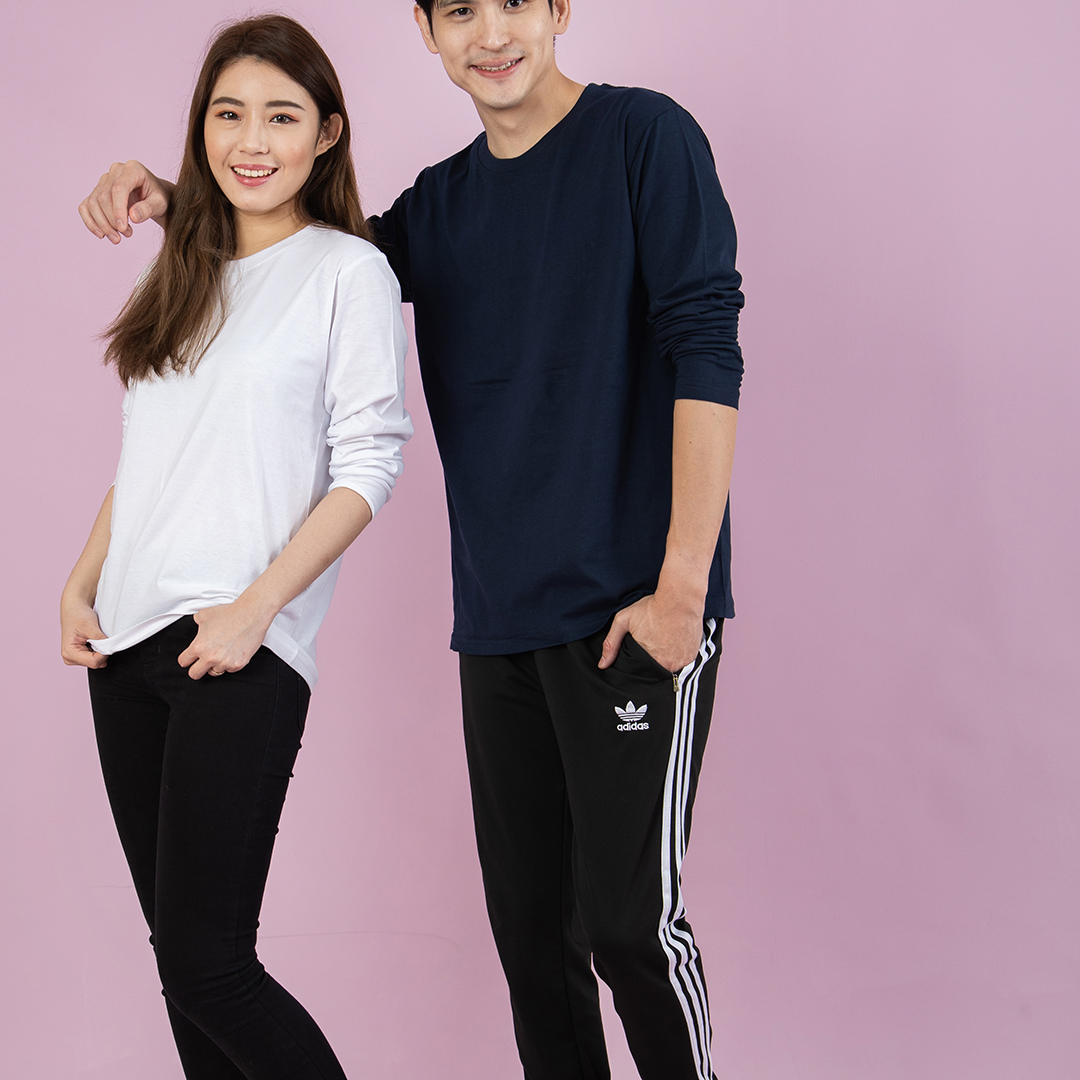 長袖T恤印刷展示1